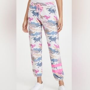 Sundry Abstract Camo Animal Print Stripe Jogger Lounge Pants